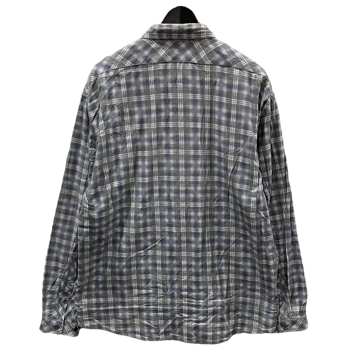 nonnative(ノンネイティブ) ジップアップチェック柄シャツ WORKER