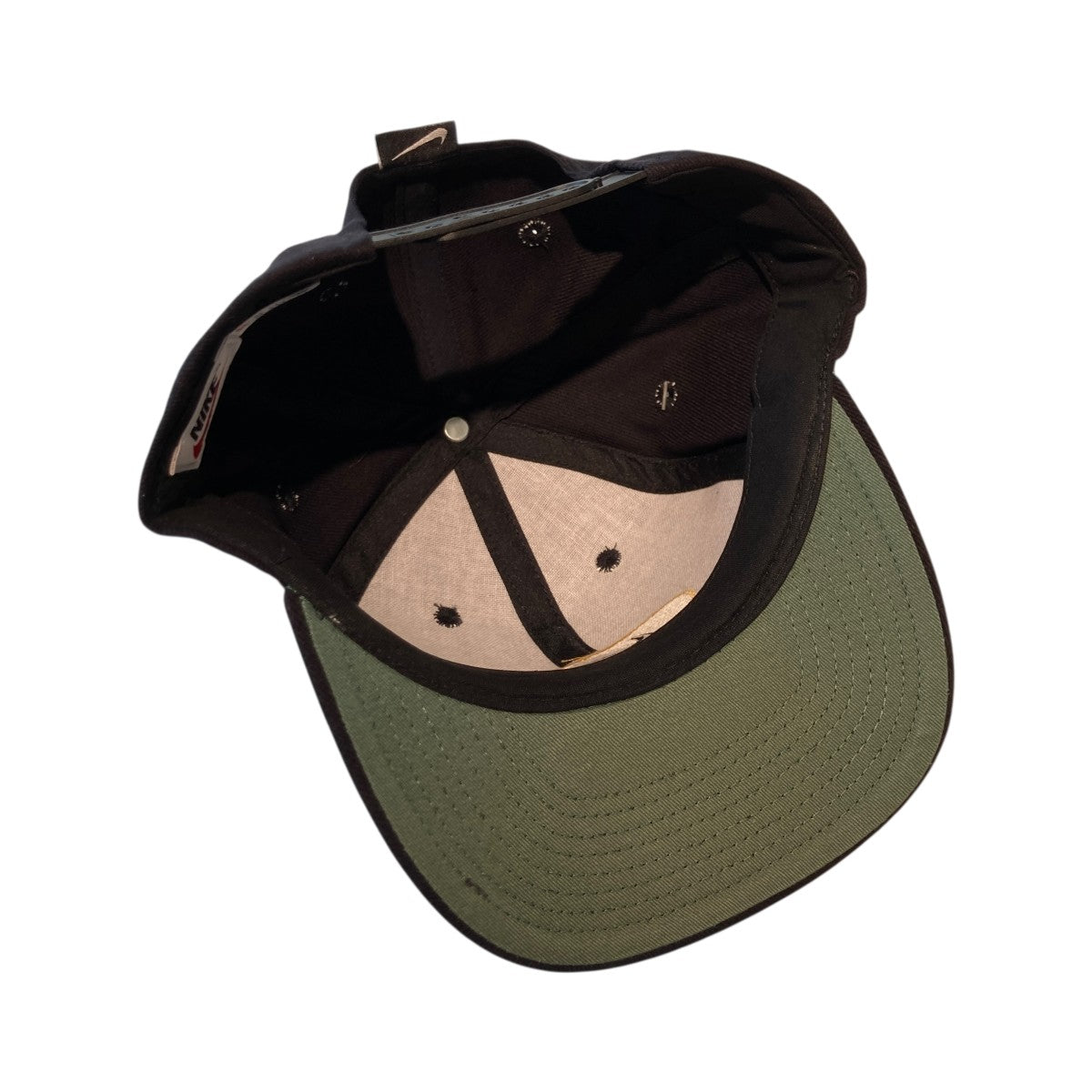 yb188古着　キャップ　ブラック　黒　90s Y2K