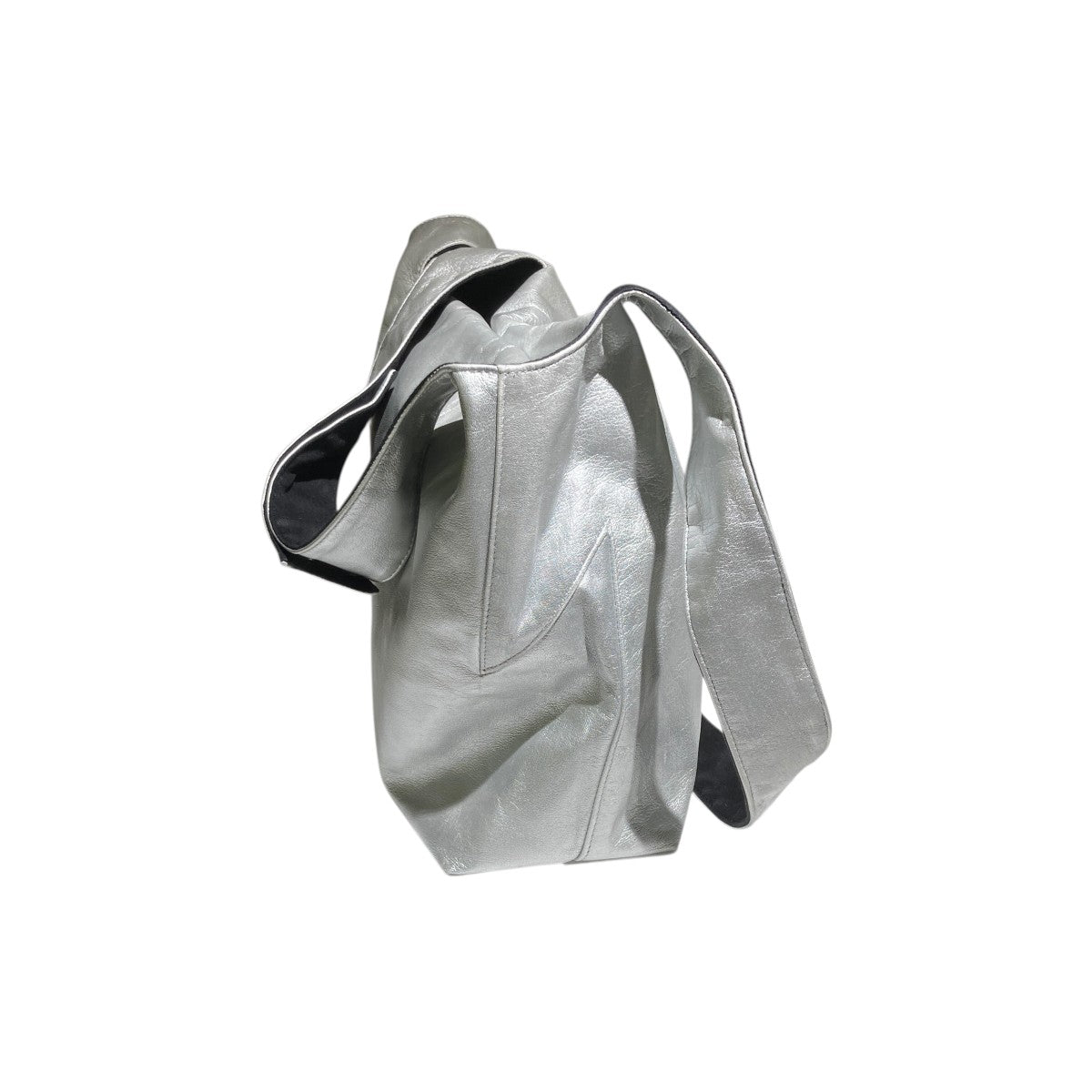 YOHJI YAMAMOTO(ヨウジヤマモト) シグネチャーロゴレザーショルダー