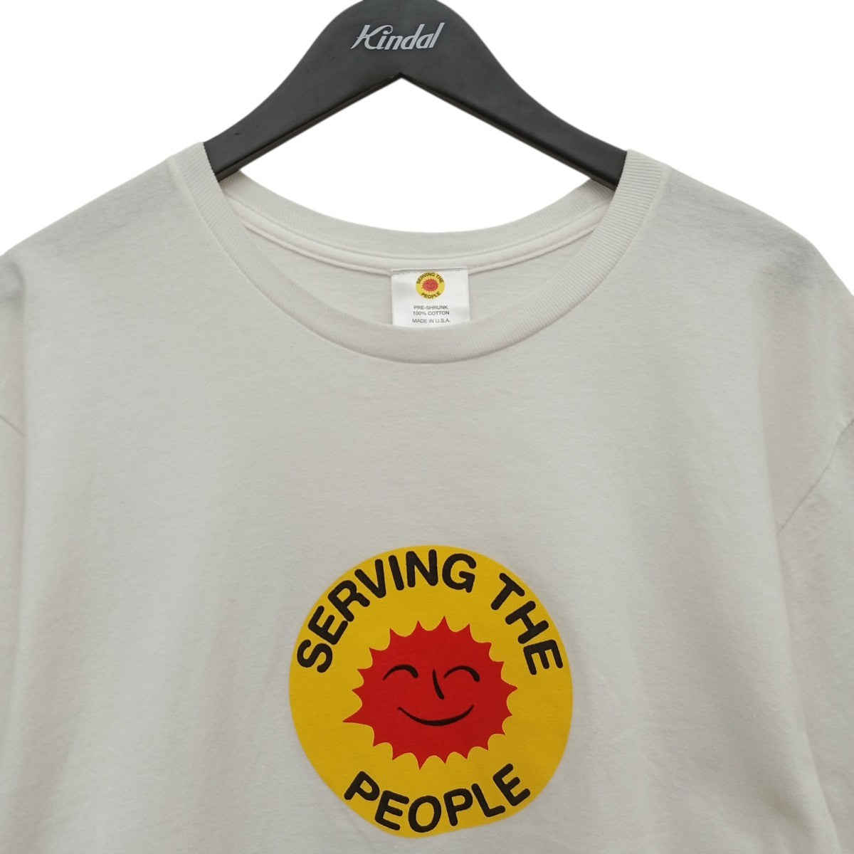 serving the people Tシャツ 古着・中古-4枚目のアイテム画像