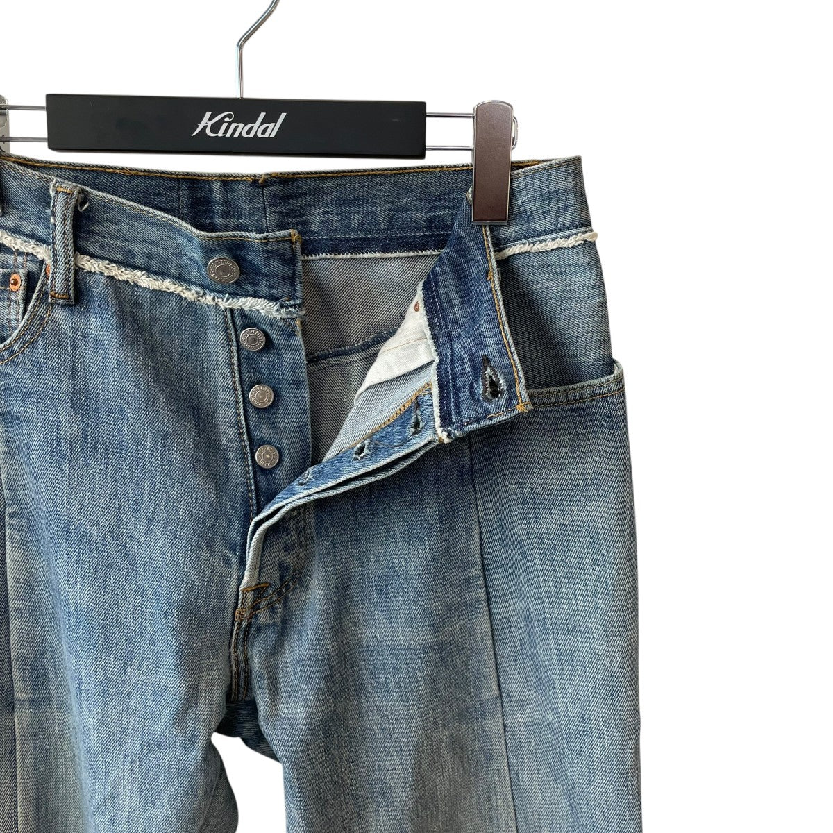 VETEMENTS×LEVI'S 再構築デニムパンツ ブルー サイズ M｜【公式