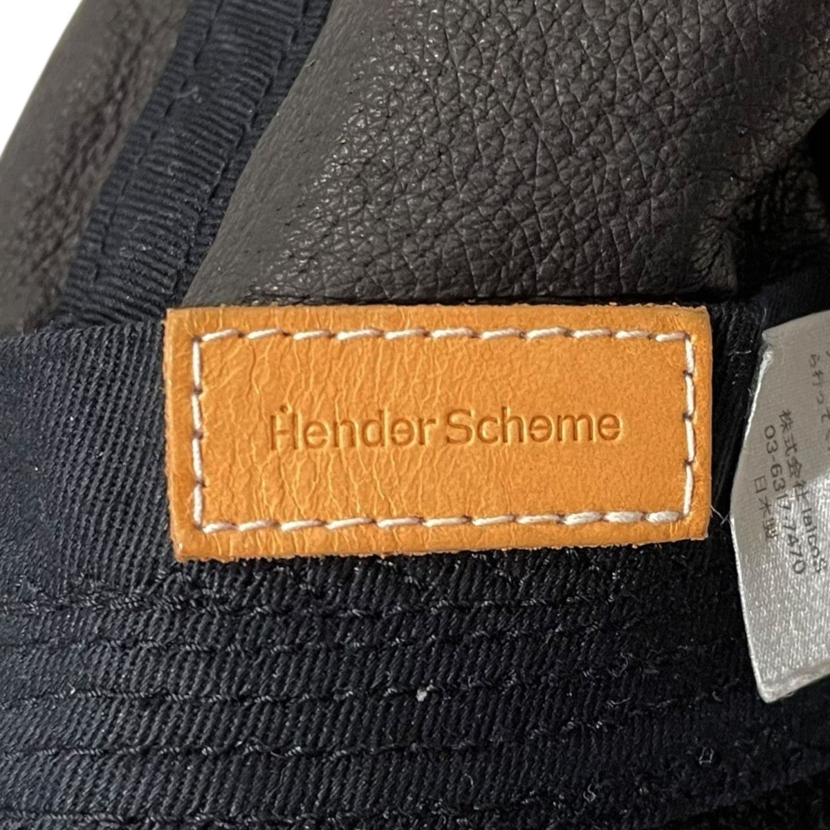 Hender Scheme(エンダースキーマ) ピッグレザー バケットハット pig