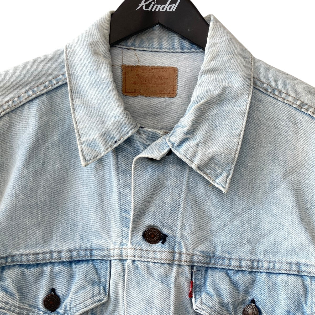 LEVI’S 70505 3rdデニムジャケット 古着・中古-3枚目のアイテム画像