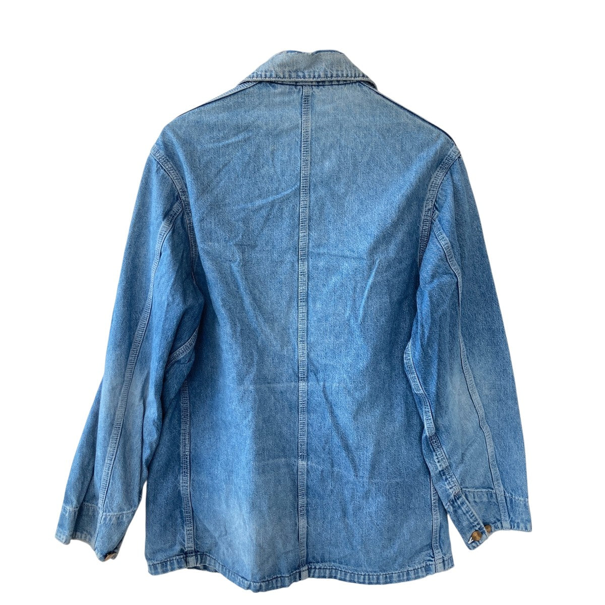 CarHartt デニムカバーオール 80s~90s 古着・中古-2枚目のアイテム画像