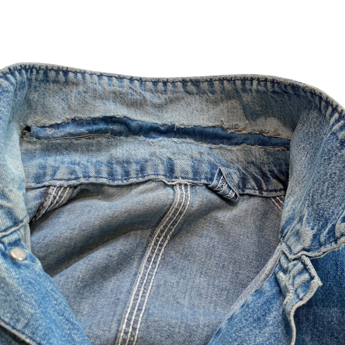 CarHartt デニムカバーオール 80s~90s 古着・中古-4枚目のアイテム画像