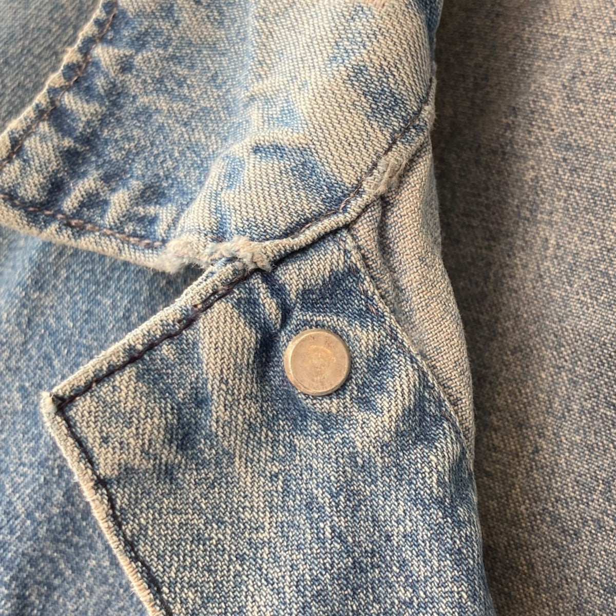 CarHartt デニムカバーオール 80s~90s 古着・中古-6枚目のアイテム画像