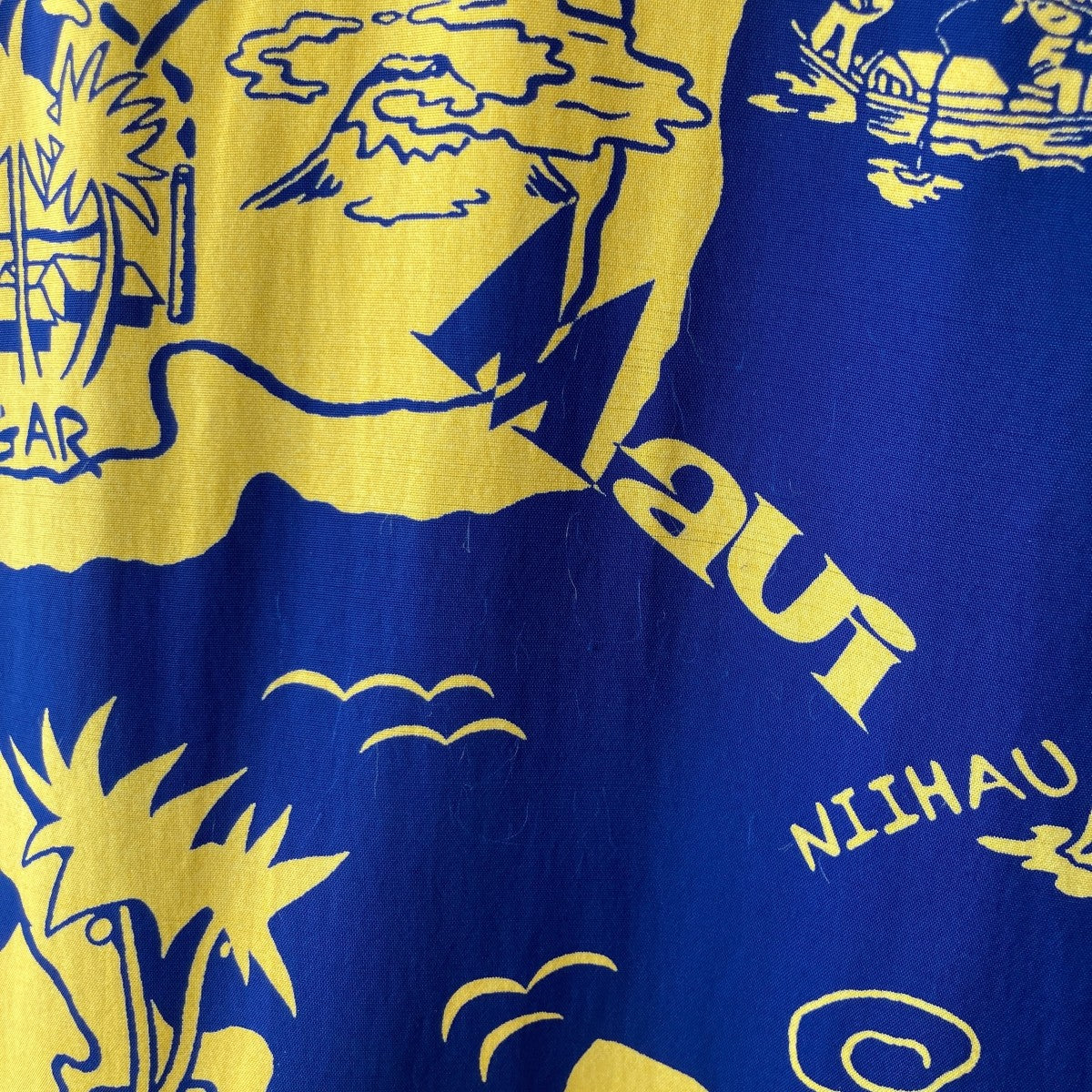 Sun Surf RAYON HAWAIIAN SHIRT SHOWING HAWAIIAN ISLAND半袖シャツSS39012 古着・中古-7枚目のアイテム画像