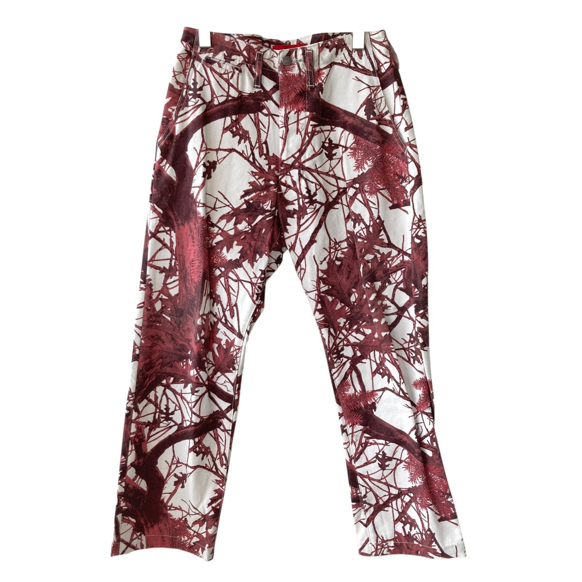 Red Blood Tree Camo Pants総柄パンツ