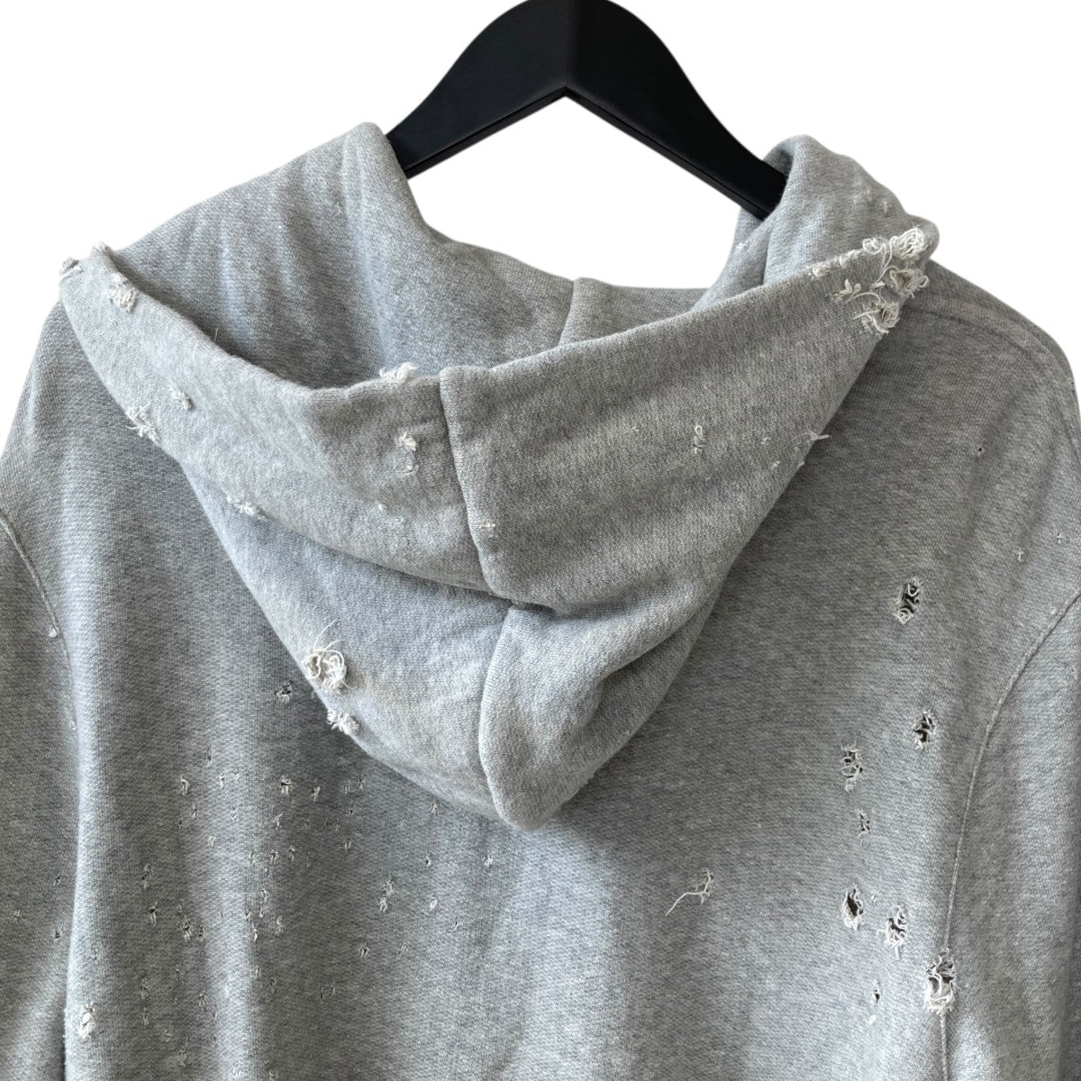 AMIRI(アミリ) ショットガン ダメージ加工 プルオーバーパーカー