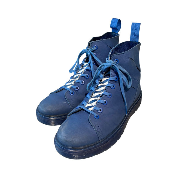 美品Dr. Martens Off-White ブルー スニーカー Dr．Martens×OFFWHITE TALIB OWブーツ21821400 21821400 ブルー サイズ