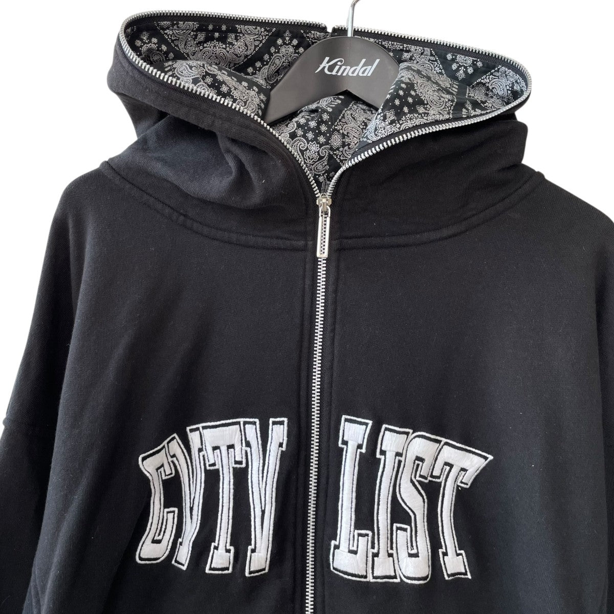cvtvlist ジップパーカー CVTVLIST(カタリスト) 25SSUSUAL ZIP HOODIEジップパーカー