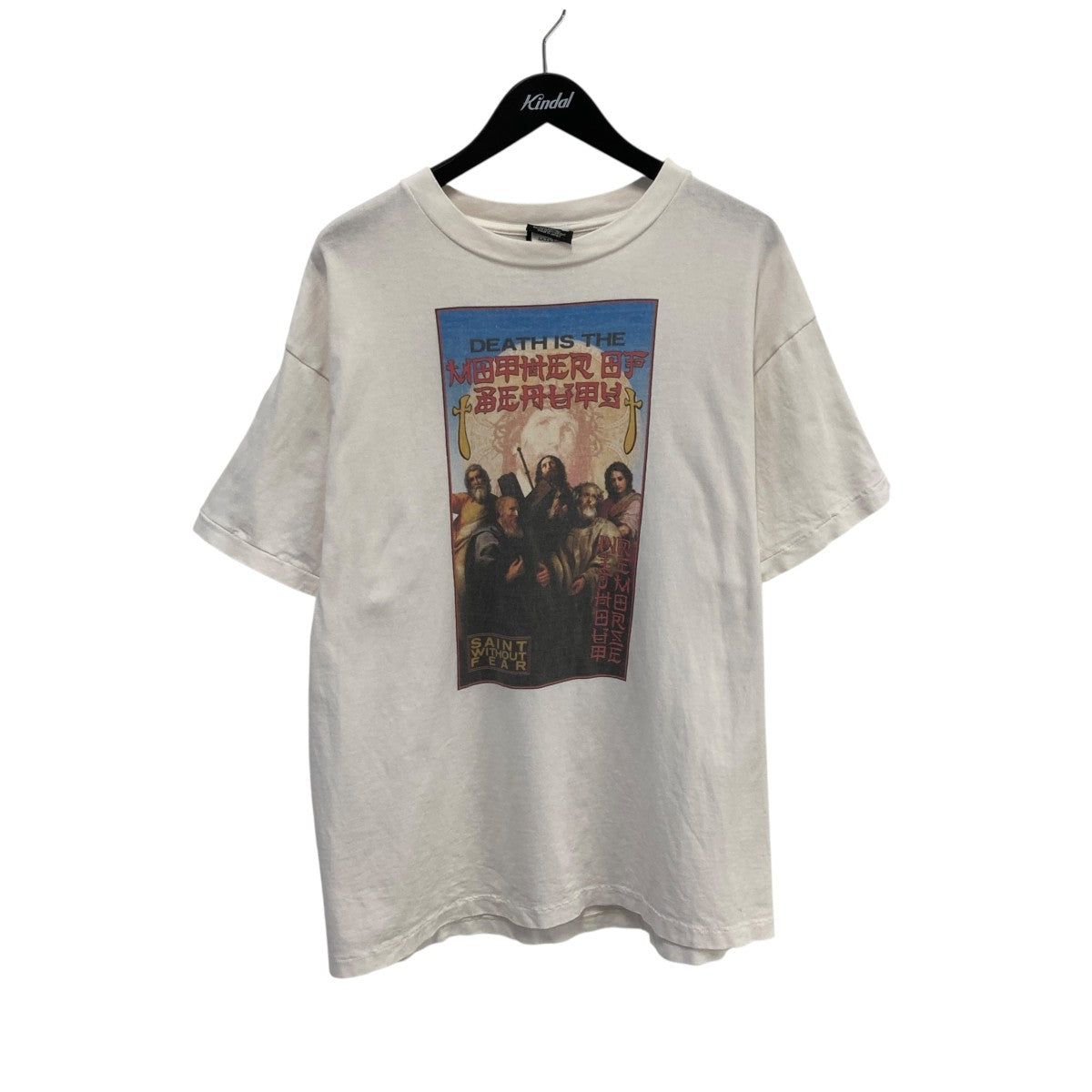 SAINT MICHAEL RK SS TEE WITH OUT FEARTシャツSM-A23-0000-C07 古着・中古-1枚目のアイテム画像