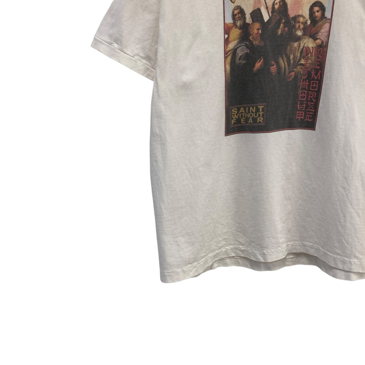 SAINT MICHAEL RK SS TEE WITH OUT FEARTシャツSM-A23-0000-C07 古着・中古-4枚目のアイテム画像