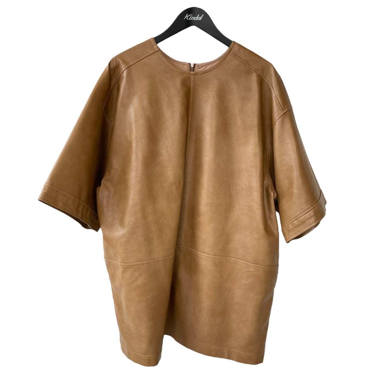 MAISON SPECIAL(メゾンスペシャル) フェイクレザー チュニックトップス