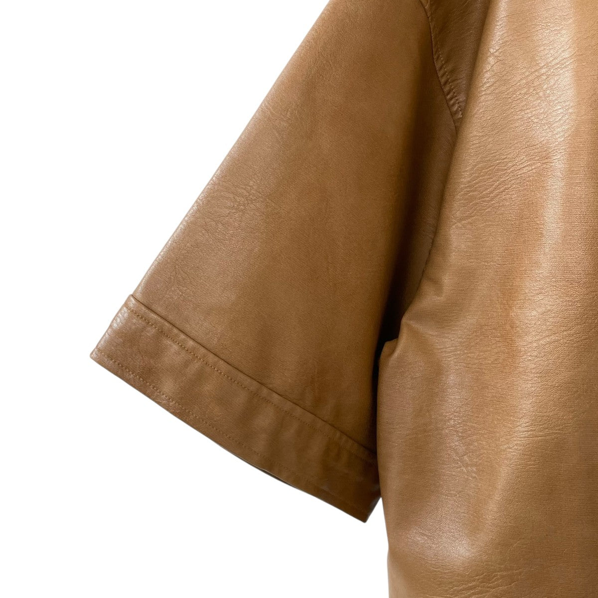 テグ！！ メゾンスペシャル フェイクレザーオーバーチュニック MAISON SPECIAL（メゾンスペシャル）の「Fake Leather Over