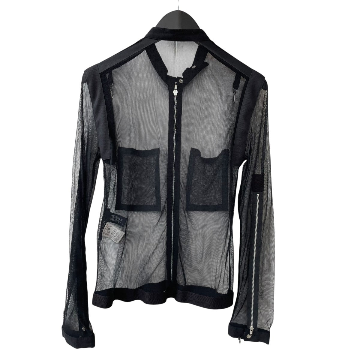 LIMI feu(リミフゥ) シアーシャツLN-T41-630 LN-T41-630 ブラック