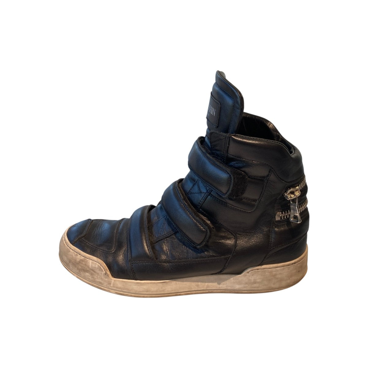 ハルミ 中古・古着通販】BALMAIN (バルマン) サイドジップハイカット