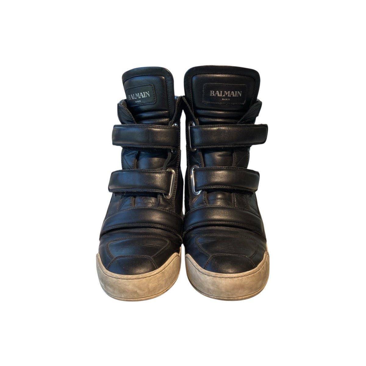 BALMAIN(バルマン) レザーハイカットスニーカーW5HT315BA80