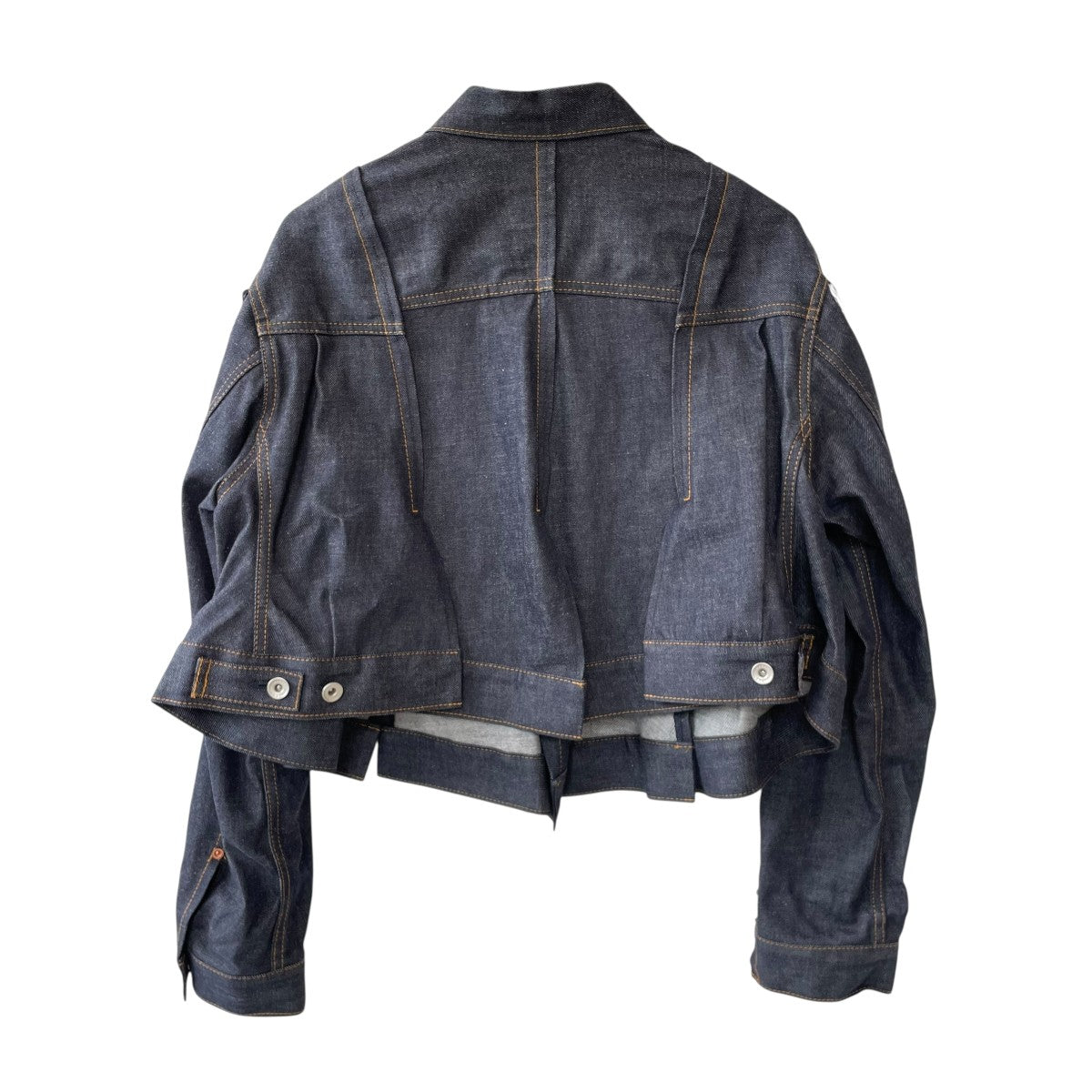 sacai デニムジャケット アシンメトリック値下げ　かなり美品 8004001536140_1.jpg?v=