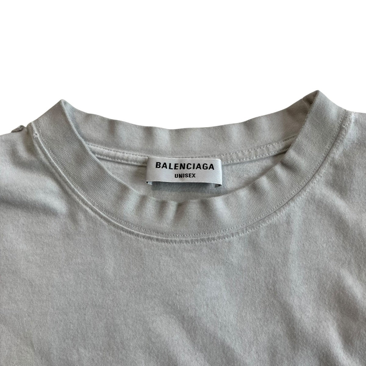 BALENCIAGA Slogan Print Large Fit T-ShirtTシャツ641655 TMVH3 古着・中古-8枚目のアイテム画像