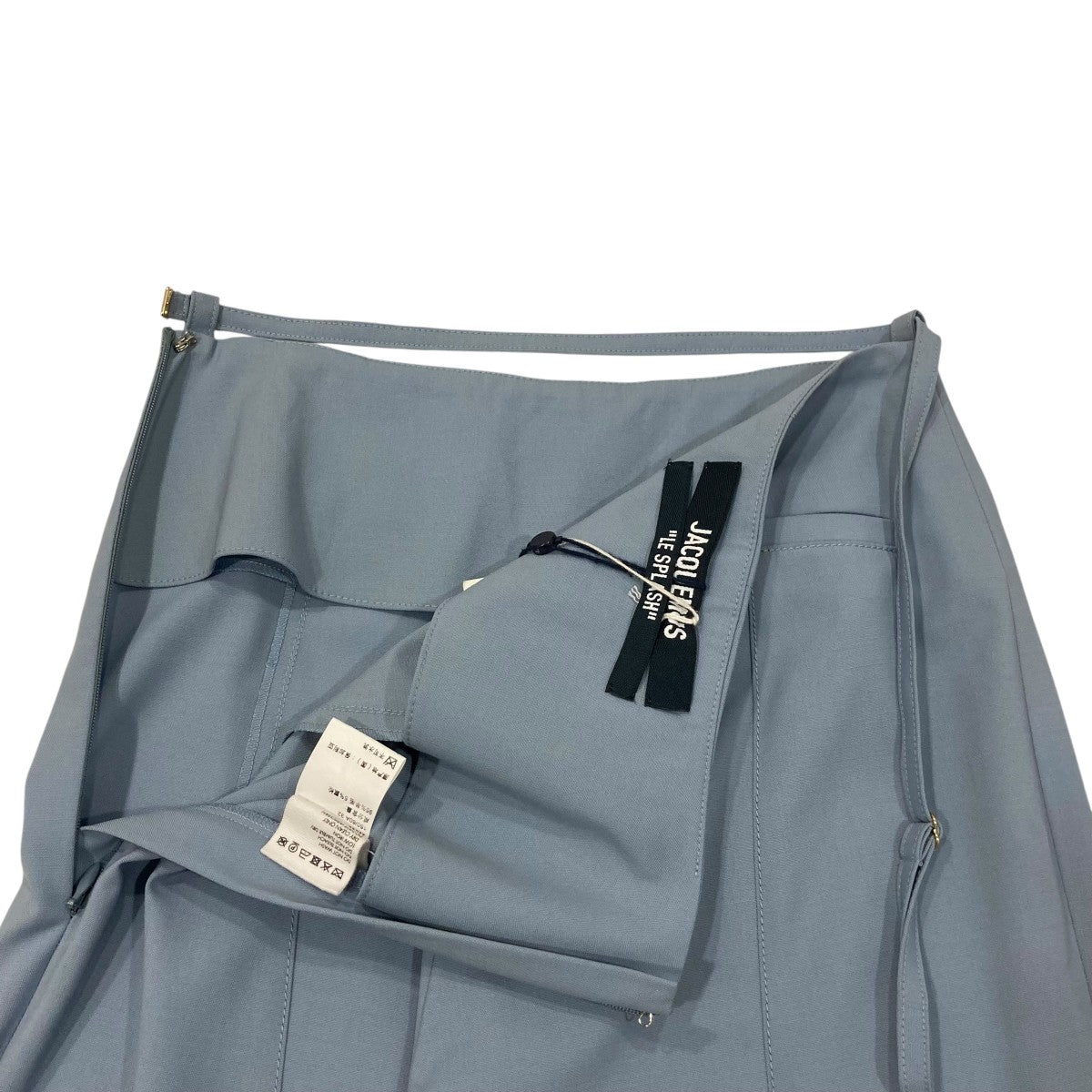 JACQUEMUS ハイウエスト フレアトラウザーパンツ221PA017-1021 古着・中古-4枚目のアイテム画像