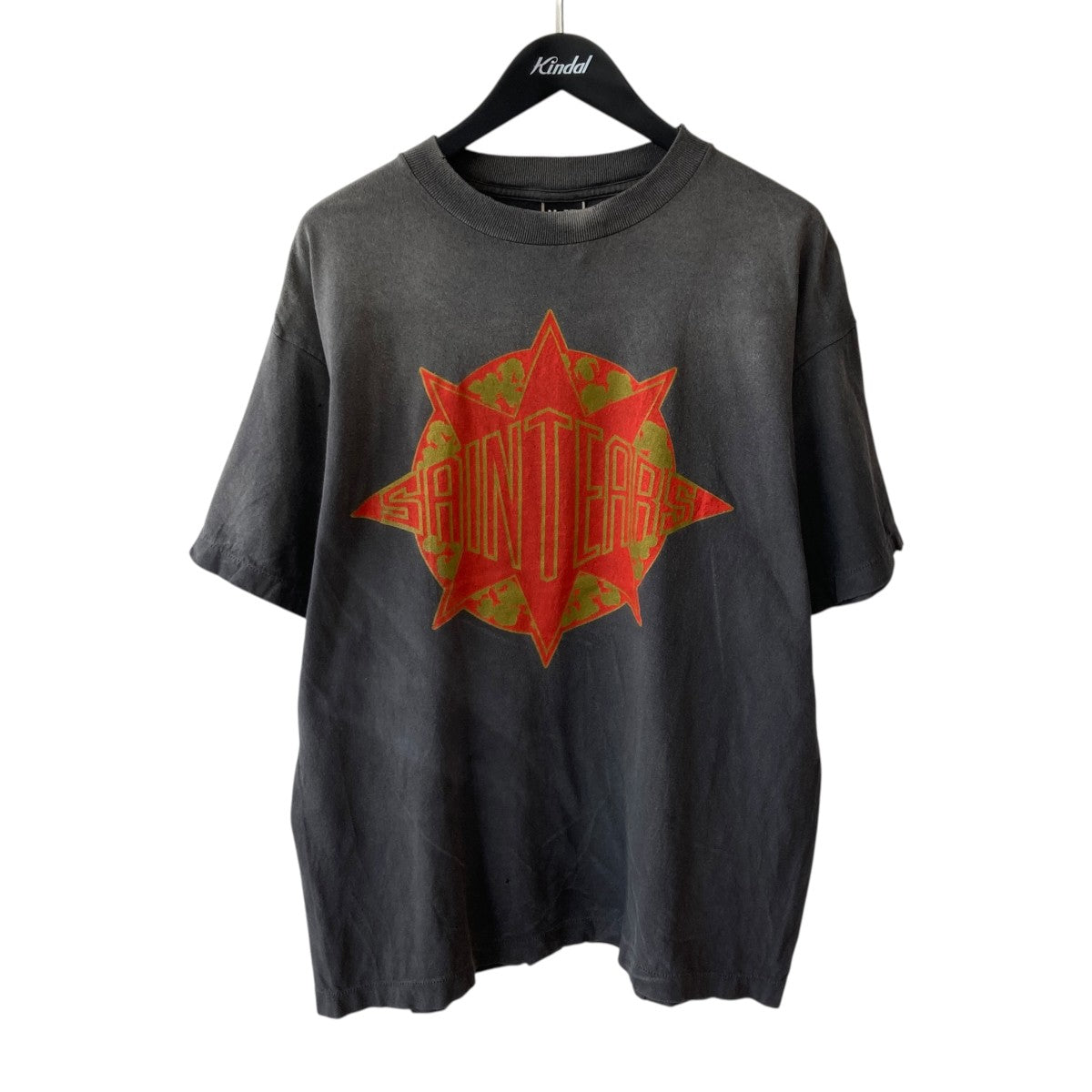 SAINT MICHAEL×Denim Tears 24AWSS TEE ST TEARS半袖TシャツSM-YS1-0000-C45 古着・中古-1枚目のアイテム画像