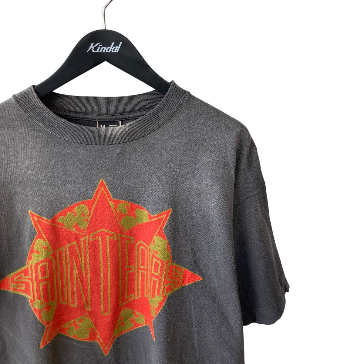 SAINT MICHAEL×Denim Tears 24AWSS TEE ST TEARS半袖TシャツSM-YS1-0000-C45 古着・中古-3枚目のアイテム画像