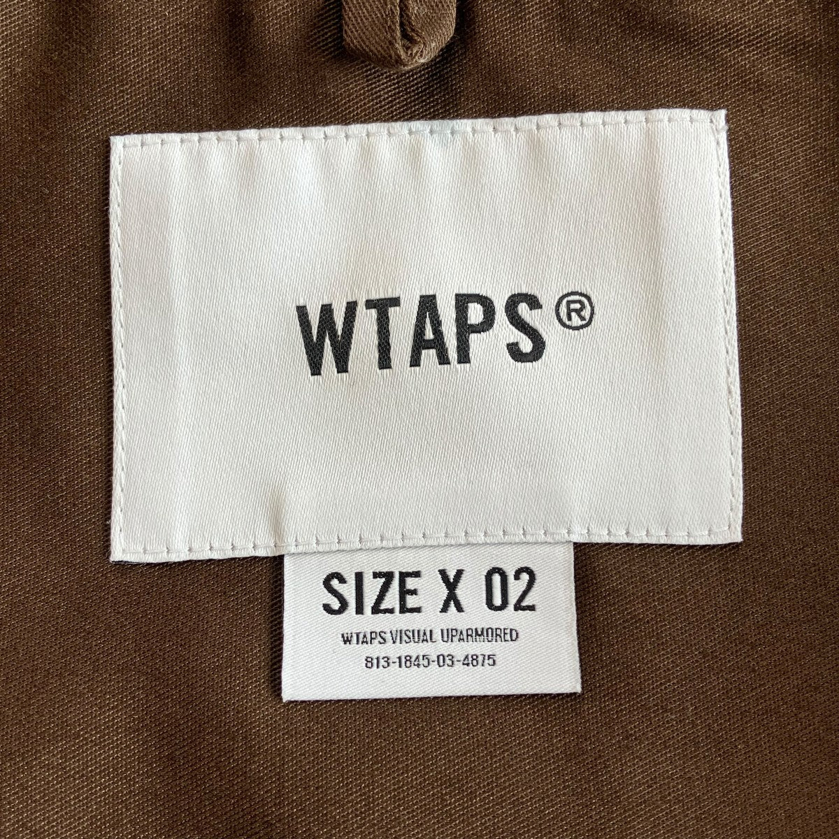 WTAPS 24SSRepo ／ SS ／ CTPL． Twill． PRTC半袖シャツ241CWDT-SHM07 古着・中古-5枚目のアイテム画像
