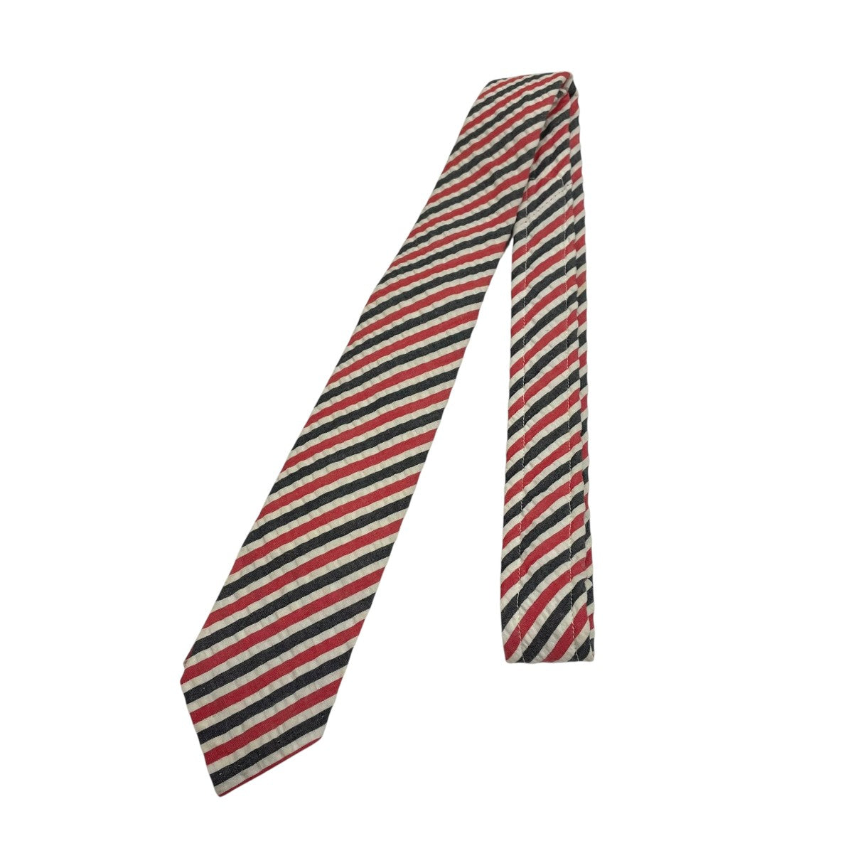 Thom Browne(トム・ブラウン) ストライプネクタイ レッド｜【公式