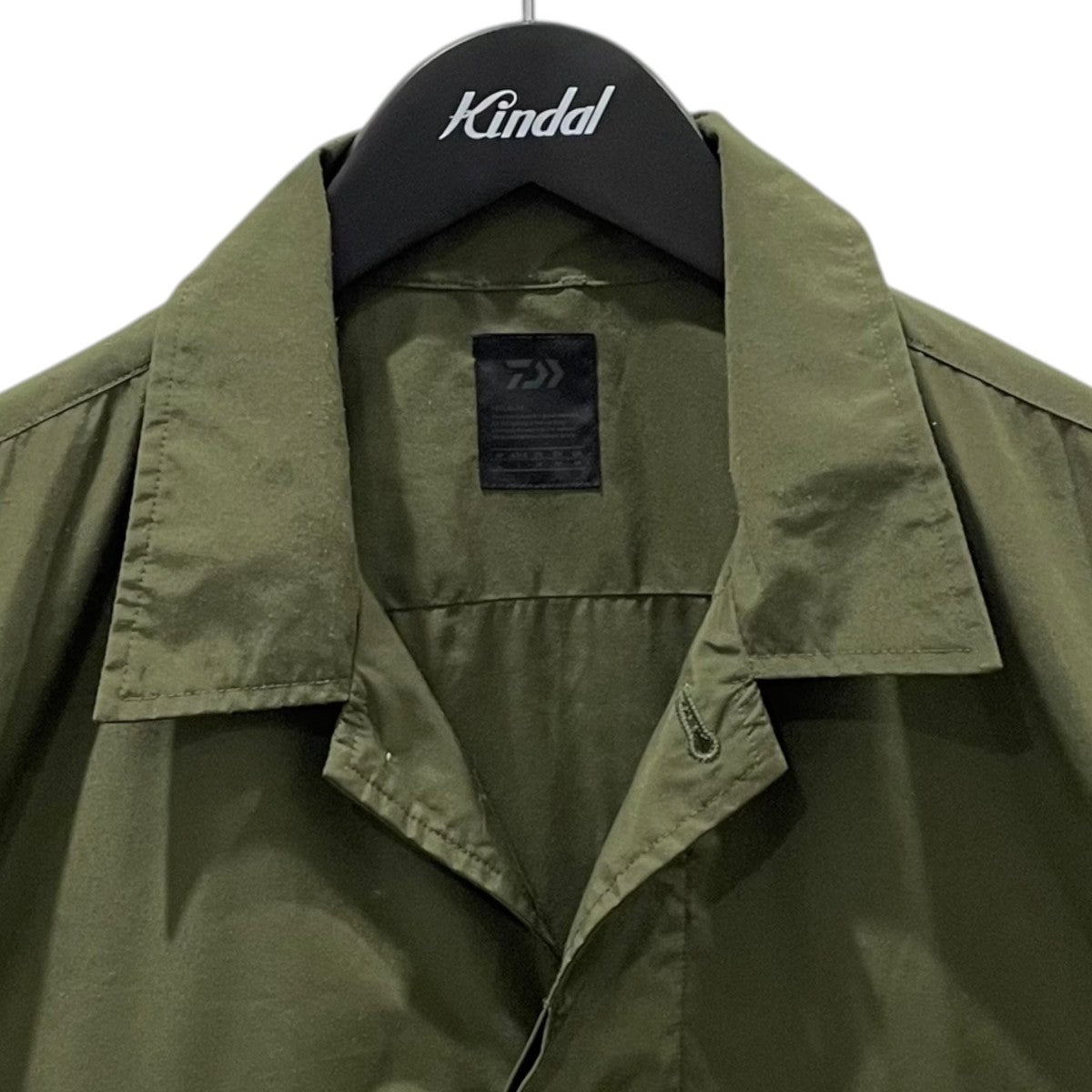 DAIWA PIER39 21SS オープンカラー半袖シャツ Tech French Mil Field Shirts S／S テック フレンチ ミル フィールドシャツ ショートスリーブ BE-85221S 古着・中古-3枚目のアイテム画像