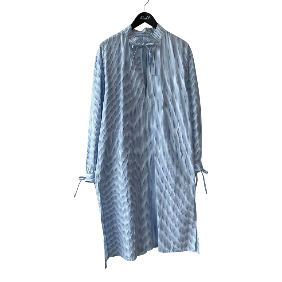 SLIT LONG DRESSストライプロングシャツCL SS24 SH 02