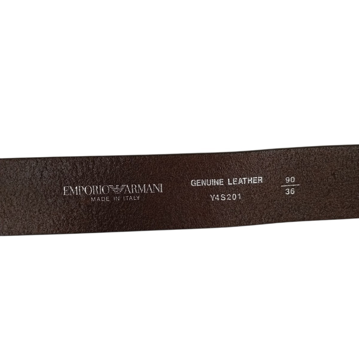 EMPORIO ARMANI レザーベルトY4S201 古着・中古-5枚目のアイテム画像