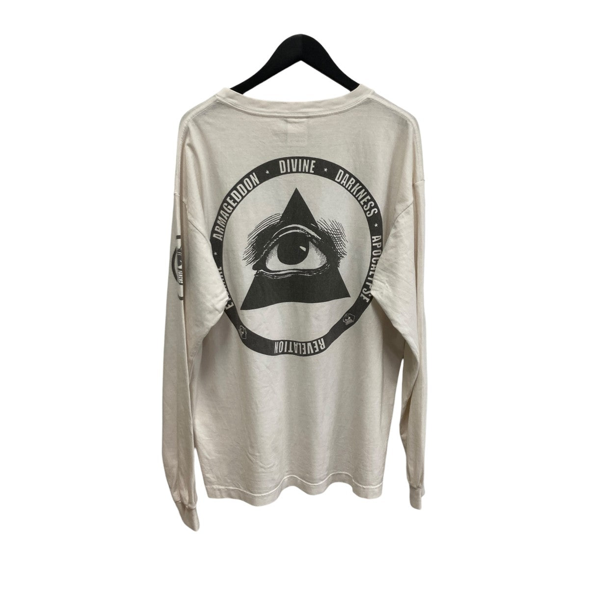 KK LS TEE COMPLICATED WHITE長袖TシャツSM-A23-0000-C19