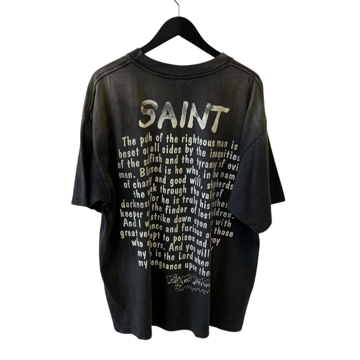SAINT MICHAEL SS TEE RAPTURETシャツSM-HR8-0000-015 古着・中古-2枚目のアイテム画像