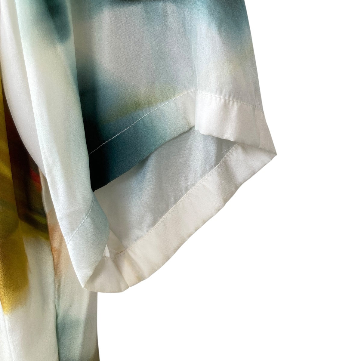 BLURRED FLOWERSILK SHIRT総柄半袖シャツTA22SS-SH023
