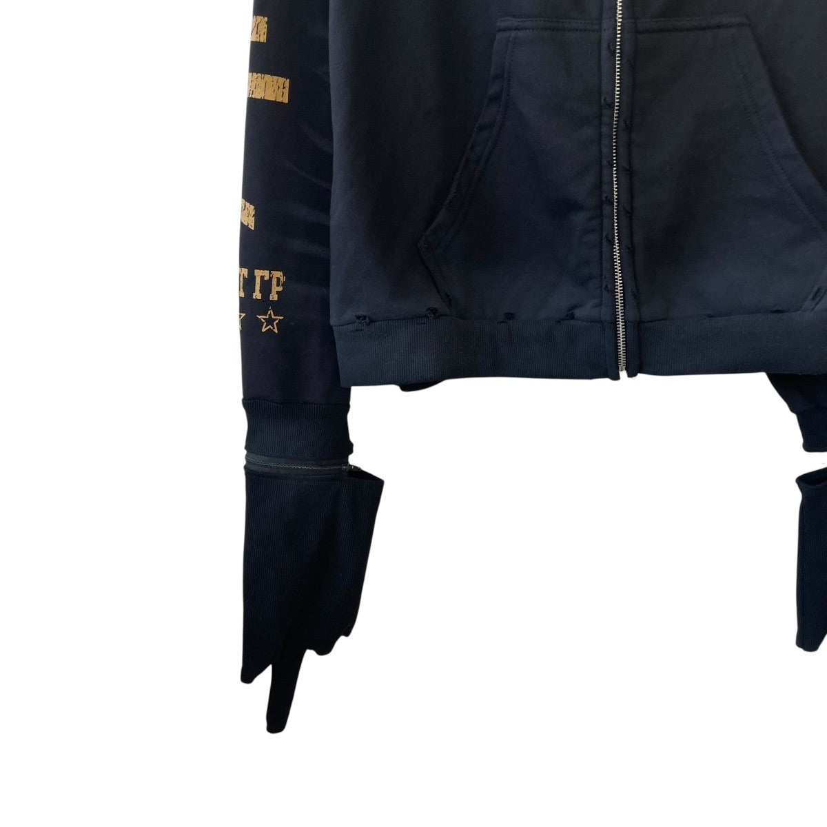 PROJECT G／R(プロジェクト ジーアール) ZYGON ZIP HOODIE