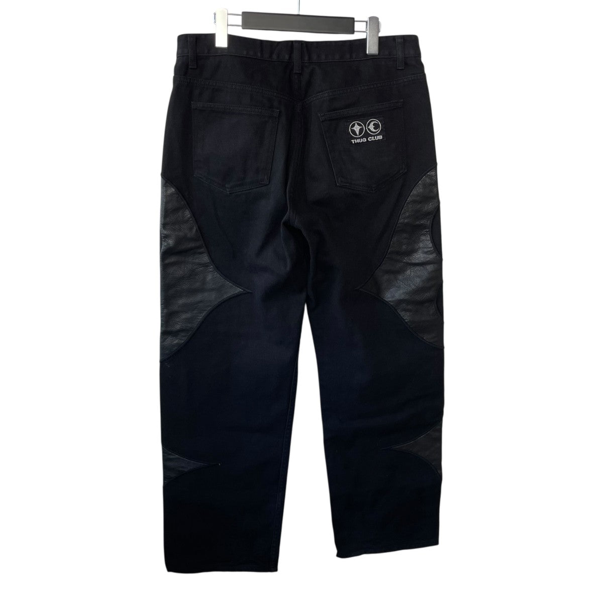 本日限定出品Thug Pants サグクラブ　ワークパンツブラック 3 Thug Club Thug Pants ブラック L 3 サグパンツ ワーク THUG