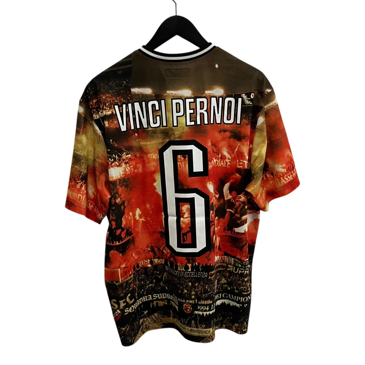 Supreme VINCI PER NOI SOCCER JERSEYゲームシャツ 古着・中古-2枚目のアイテム画像