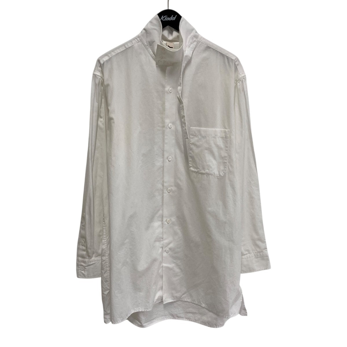 GROUND Y COTTON BROAD STAND COLLAR SHIRT長袖シャツGL-B23-009 古着・中古-1枚目のアイテム画像