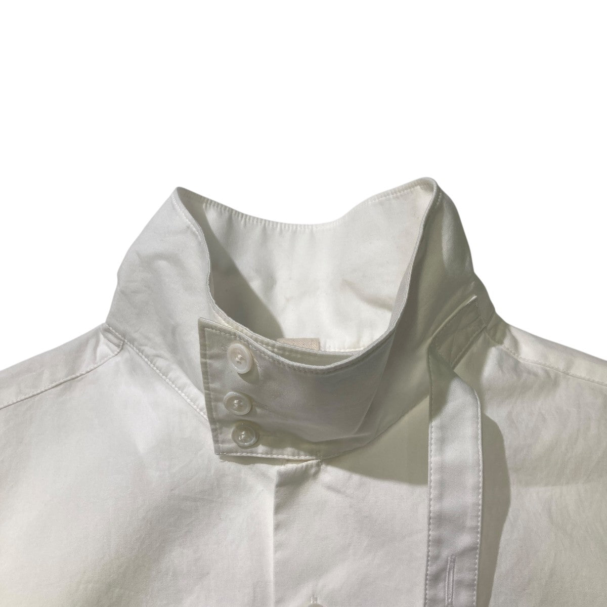 GROUND Y COTTON BROAD STAND COLLAR SHIRT長袖シャツGL-B23-009 古着・中古-6枚目のアイテム画像
