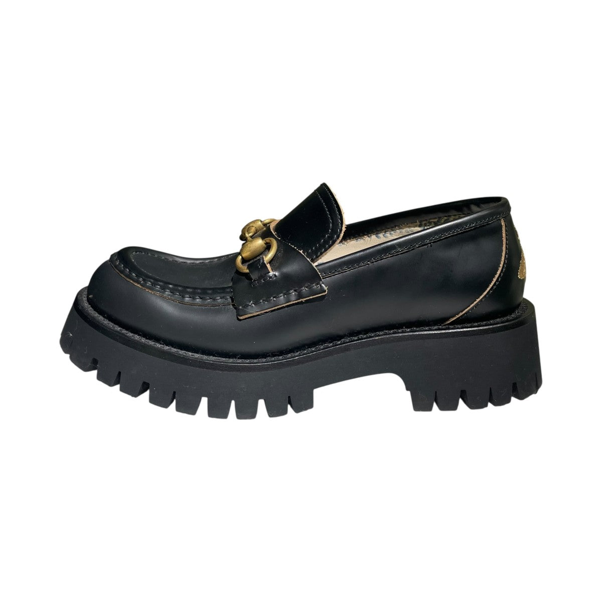 GUCCI(グッチ) ビー エンブロイダリー ホースビットローファー