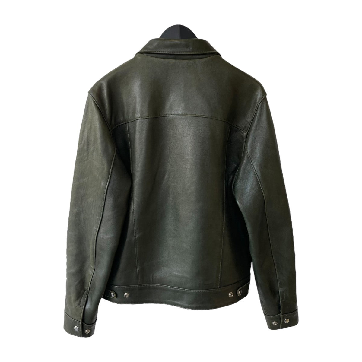 Lewis Leathers(ルイスレザーズ) ウエスタンレザージャケット グリーン