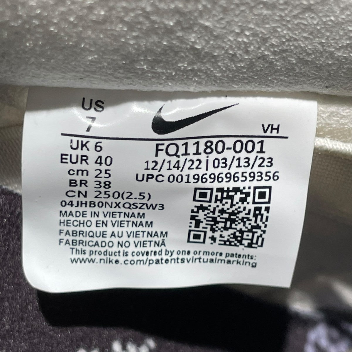 NIKE SB DUNK LOW PRO QSローカットスニーカーFQ1180-001 古着・中古-6枚目のアイテム画像