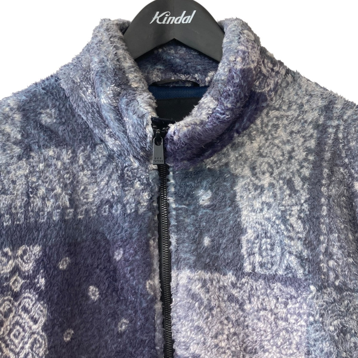 TATRAS(タトラス) ペイズリーボア ジップアップジャケット