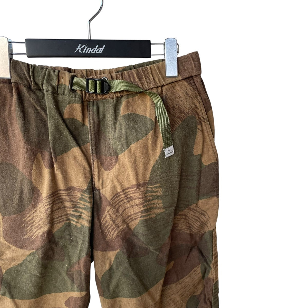 kolor 21WBM-P09134 ダメージ加工パンツ カモ柄 サイズ3 kolor／BEACON(カラー／ビーコン) カモフラージュ柄パンツ21WBM-P09134