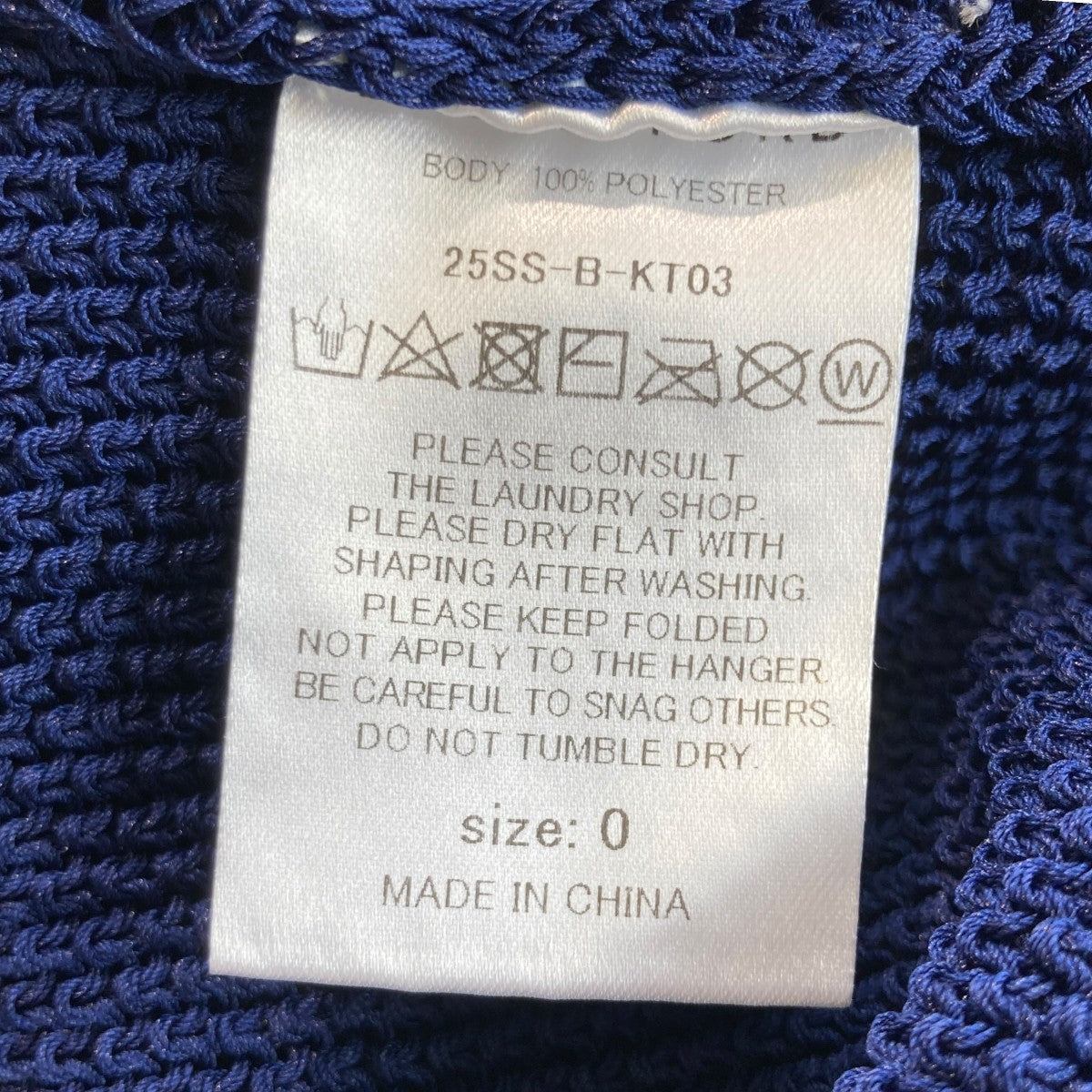BED J．W． FORD Chain Polo Half-sleeve Sweaterセーター25SS-B-KT03 古着・中古-5枚目のアイテム画像