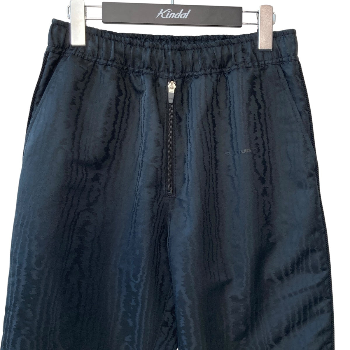 24SSMoire jacquard track pantsイージーパンツ2A010-0224-02