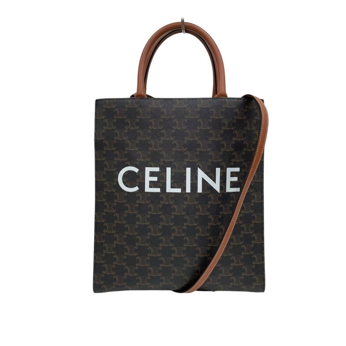 CELINE(セリーヌ) マカダムガーメントバッグ M08 ブラウン｜【公式