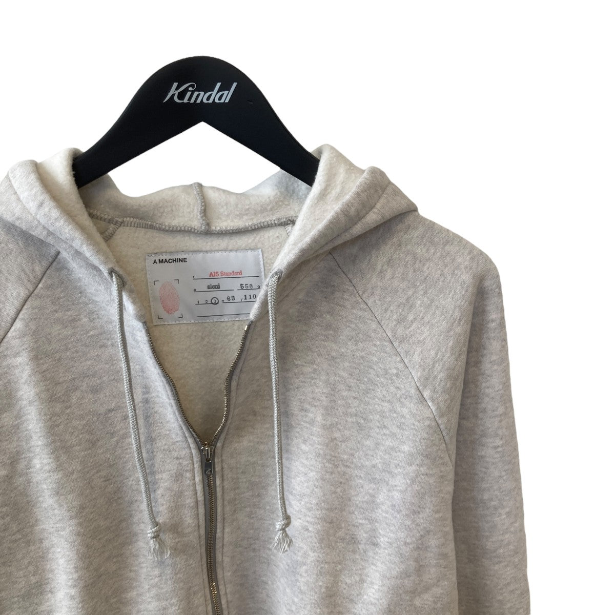A MACHINE AIS Standard E．T． HOODIEジップパーカー25-ETH 古着・中古-3枚目のアイテム画像