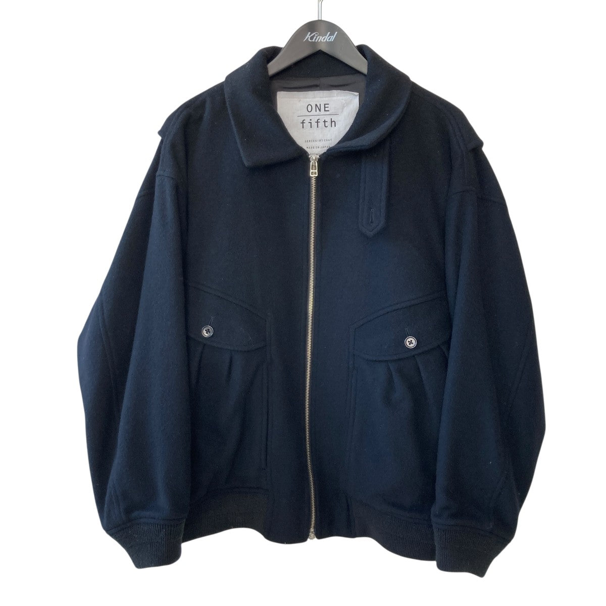 ONE FIFTH(ワンフィフス) ENZOワークジャケット ブラック サイズ 3